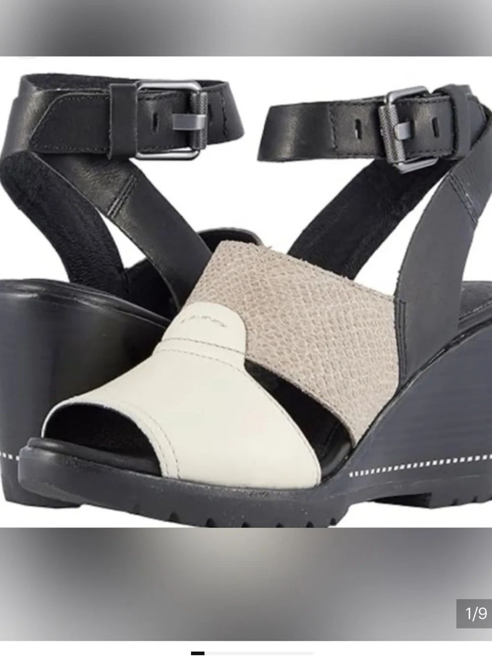 Sorel After Hours Wedge Sandals 10